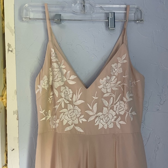 Anthropologie BHLDN Bridesmaid Dress Blush Pink - Picture 2 of 9